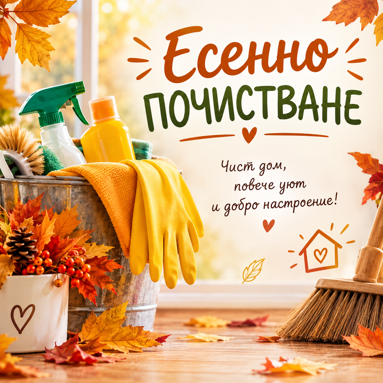 🍂 ЕСЕННО ПОЧИСТВАНЕ И ОБЛАГОРОДЯВАНЕ НА ДВОРА 🍂